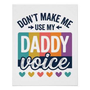 Daddy Voice Vintage Pride-Shirt-Design_1 Poster