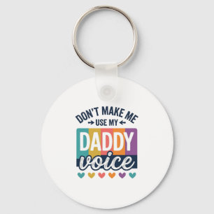 Daddy Voice Vintage Pride Shirt Design_1 Schlüsselanhänger