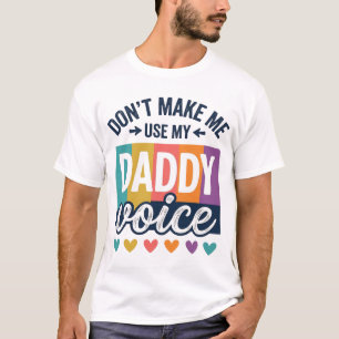 Daddy Voice Vintage Pride T-Shirt Design_1