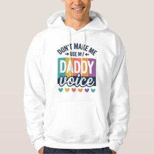 Daddy Voice Vintage Pride T-Shirt Design_1 Hoodie