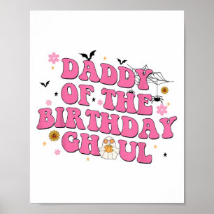 Daddy von Ghoul Ghost Halloween Costum Poster