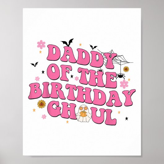 Daddy von Ghoul Ghost Halloween Costum Poster (Vorne)