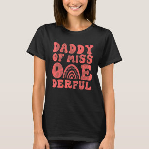 Daddy von Little Miss Onederful Retro 1st Bday Boh T-Shirt