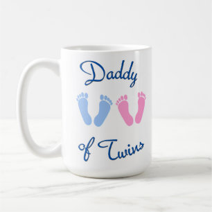 Daddy von Twins Footprints Kaffeetasse