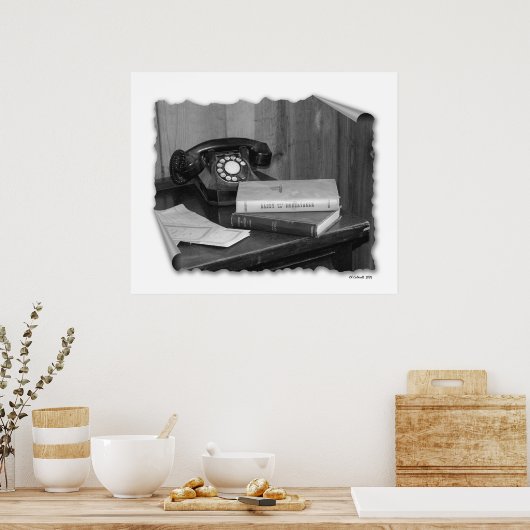 "Daddy war Unterhändler" Poster (Küche)