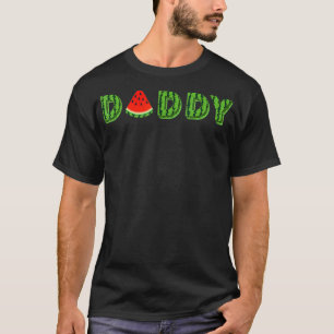 Daddy Watermelon Funny Summer Melon Frucht Cool T-Shirt