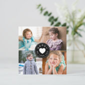 Daddy We Liebe You 4 Collage Card (Stehend Vorderseite)