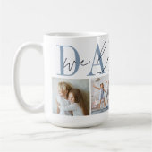 Daddy We Liebe You 4 Foto Collage Kaffeetasse (Links)