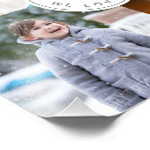 Daddy We Liebe You Heart 4 Foto Collage Print (Ecke)