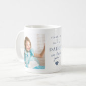 Daddy We Liebe You Niedlich Heart 2 Kids Fotos Kaffeetasse (Vorderseite Links)