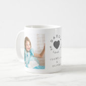 Daddy We Liebe You Niedlich Heart 2 Kids Fotos Kaffeetasse (Vorderseite Links)
