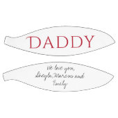 Daddy We Liebe you Script Vatertag Basketball (Panele)
