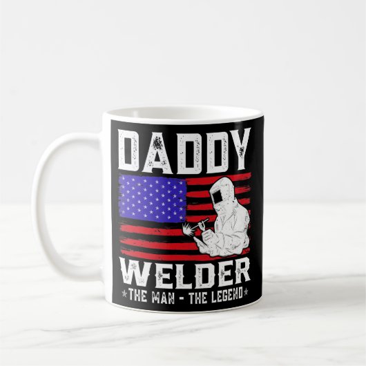 Daddy Welder Der Mann Die legendäre amerikanische Kaffeetasse (Links)