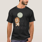 Daddy Wild One Matching Family 1st Birthday Lion B T-Shirt (Vorderseite)