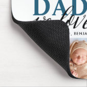 Daddy wir Liebe Sie Foto Collage Maus Pad Mousepad (Ecke)