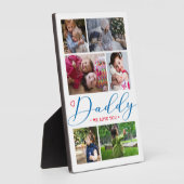 Daddy wir Liebe Sie FotoCollage Fotoplatte (Seite)
