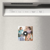 Daddy Wir Liebe Sie Niedlich Kids FotoCollage Magnet (In Situ (Geschirrspüler))