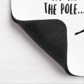 Daddy Works The Le So Mommy Doesn't Have To Linema Mousepad (Ecke)