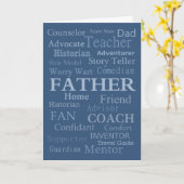 *Daddy Wussten Sie Bescheid* Karte (Gelbe Blume)