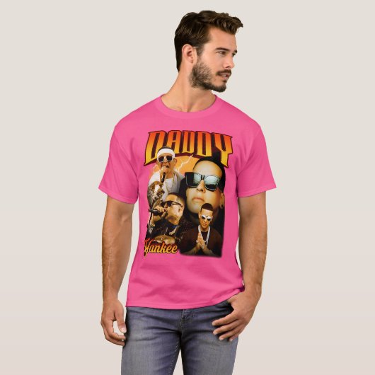 Daddy Yankee Retro Bootleg Retro Bootleg T-Shirt (Vorne ganz)