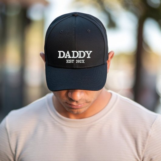 Daddy Year etabliert bestickte Baseballkappe