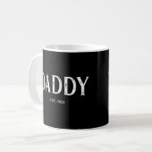 Daddy Year etabliert Kaffeetasse (Vorderseite Links)