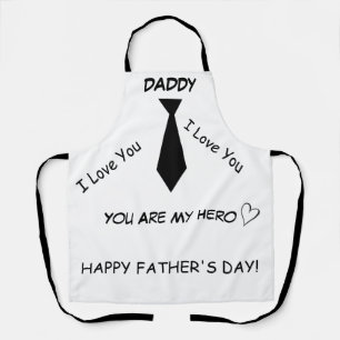 Daddy you are my hero Vatertag All-Over-Print Schürze