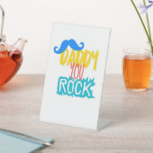 Daddy You Rock Sockelschild (In SItu)