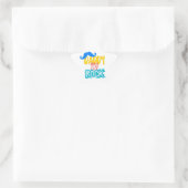 Daddy You Rock Stern-Aufkleber (Tasche)