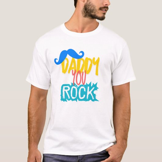 Daddy You Rock T-Shirt (Vorderseite)