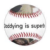 Daddy zu sein ist großartig baseball (Vorderseite)