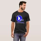DaddyCast - dunkler T - Shirt-Entwurf T-Shirt (Vorne ganz)