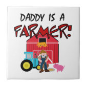 DaddyisafarmerTEE Fliese (Vorderseite)