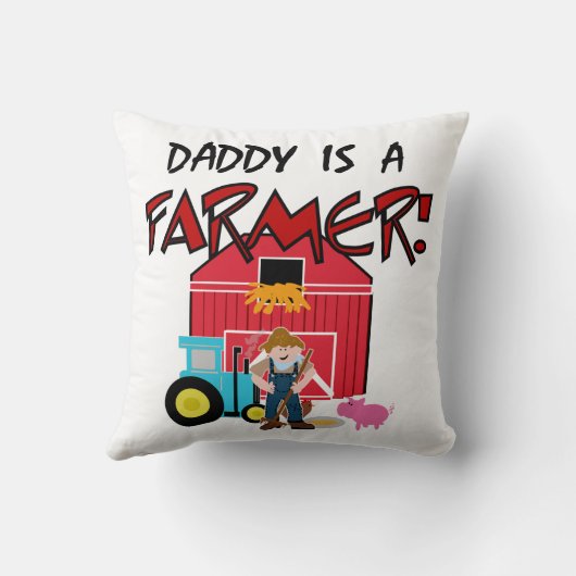 DaddyisafarmerTEE Kissen (Rückseite)