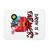 DaddyisafarmerTEE Magnet (Horizontal)