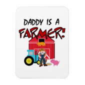 DaddyisafarmerTEE Magnet (Vertikal)