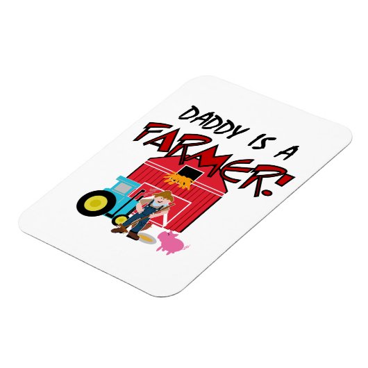 DaddyisafarmerTEE Magnet (Linke Seite)