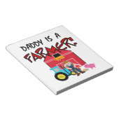 DaddyisafarmerTEE Notizblock (angewinkelt)