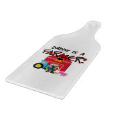 daddyisafarmerTEE Schneidebrett (Ecke)