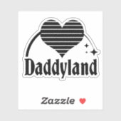 Daddyland Aufkleber (Blatt)