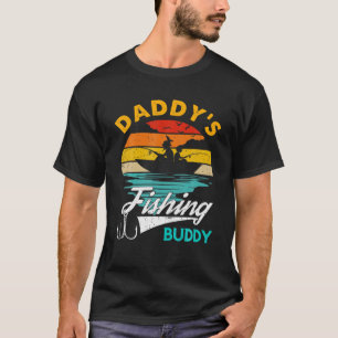 Daddys Angel-Fischer für den Sohn zum Vatertag im T-Shirt