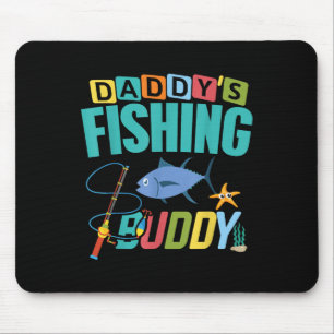 Daddys Angel Fishing-Shirt für Jungen Mädchen Kind Mousepad
