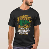 Daddys Assistant Coach Kind Spaß Son and Daught T-Shirt (Vorderseite)