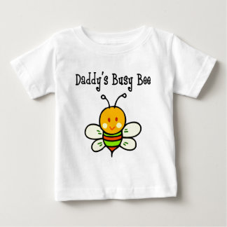 Daddy's beschäftigte Biene Baby T-shirt