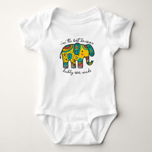 "Daddys beste Entscheidung" Baby Strampler