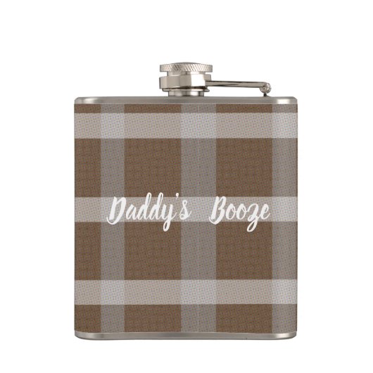 Daddy's Booze Flachmann (Rückseite)