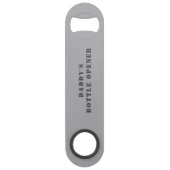 Daddy's Bottle Opener Personalisiert Bar Key (Rückseite)