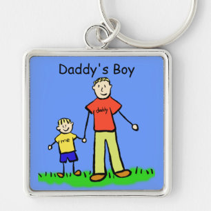 Daddy's Boy Blond Schlüsselanhänger (Customize)