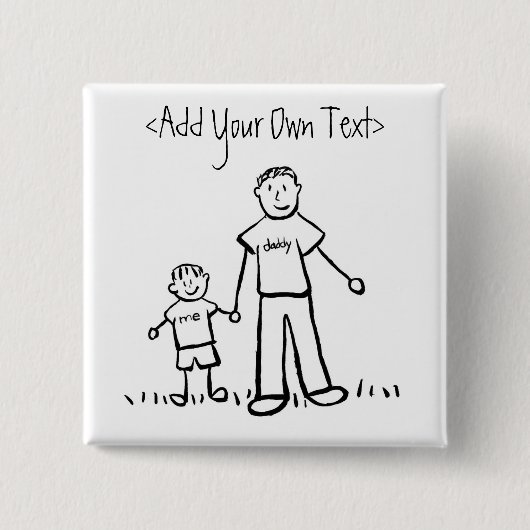 Daddy's Boy Button (Vorderseite)