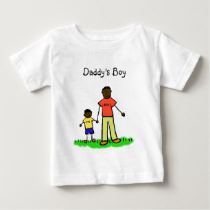 Daddy's Boy Personalisierten Familiencharts Shirt